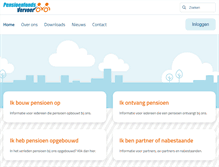 Tablet Screenshot of pfvervoer.nl